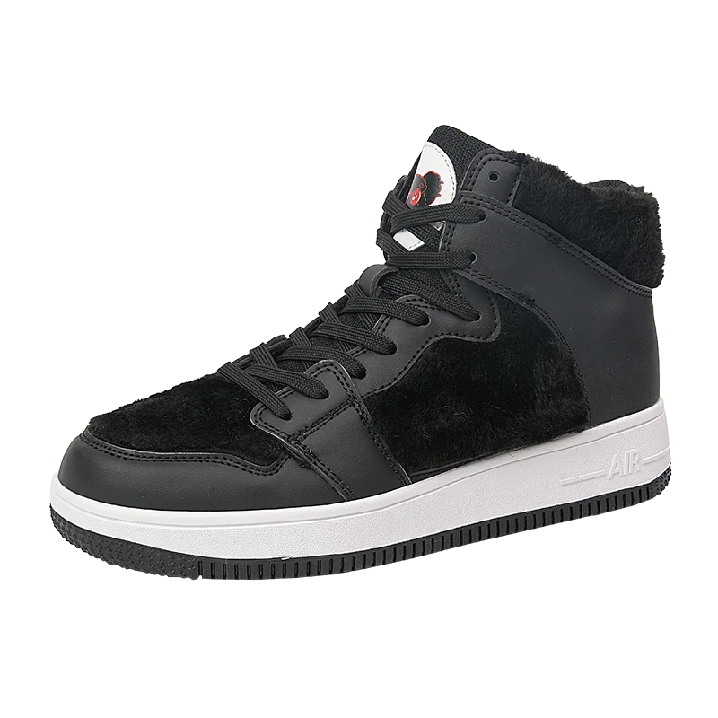 

High Top White Sneakers Men's Novelty Trend Shoes Platform Shoes Men Spring Designer Vulcanized Shoes Plus Velvet Sneaker