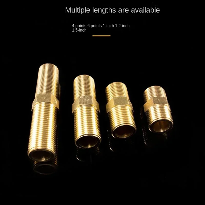 1/8" 1/4" 3/8" 1/2" 3/4" 1" BSP Male Thread Brass Pipe Fitting Reducer Hex Nipple Coupler Connector Adapter Water Fuel Gas pipe fitting,water pipe fitting,hose pipe fitting