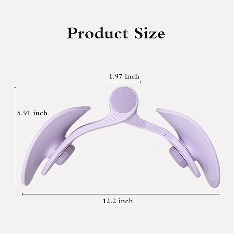 1pc Pelvic Floor Muscle Trainer, Multifunctional Thigh Exerciser, For Postpartum Recovery, Body Shaping, Leg & Butt Training