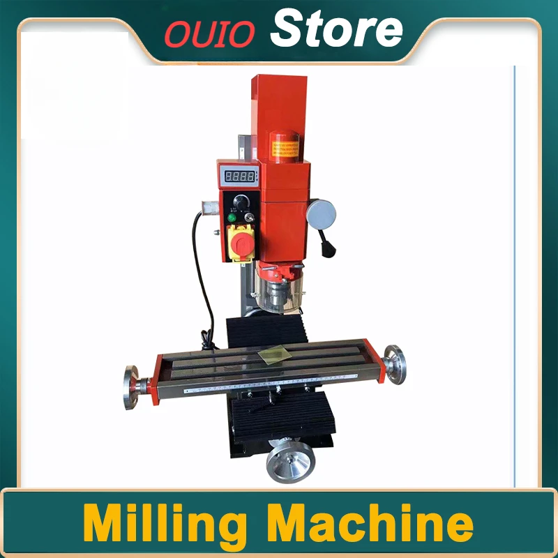 

OUIO Mini Milling Machine 750W Brushless Motor Digital Display Drilling Machine