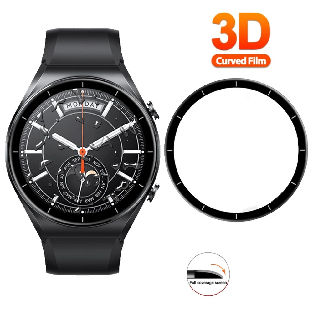 

Защитная мягкая пленка для часов Xiaomi Mi Watch S1 / S1 Active / Color 2/ Mi