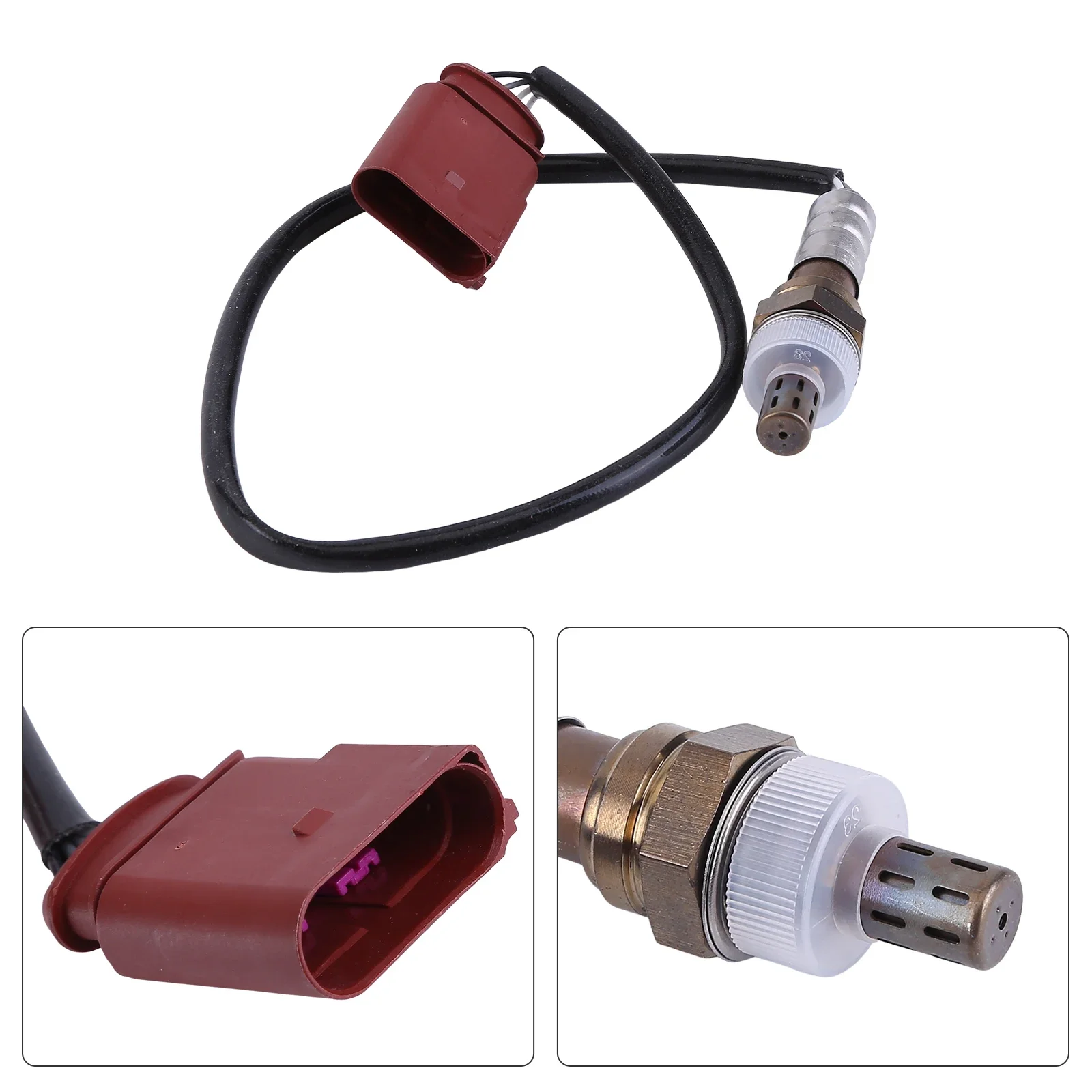 2 Stück Sauerstoffsensor O2-Sensor vorne hinten Upstream Downstream für 1,2 40/44 kW Fabia 1 2 Polo 9N Ibiza 3 OZA532-V4 OZA708-EE1 – Detail 2