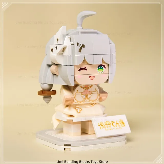 TANCHJIM MINO Assembled Building Blocks Dolls Anime Characters Image Toy Model Desktop Decorations Children's Holiday Gifts 2