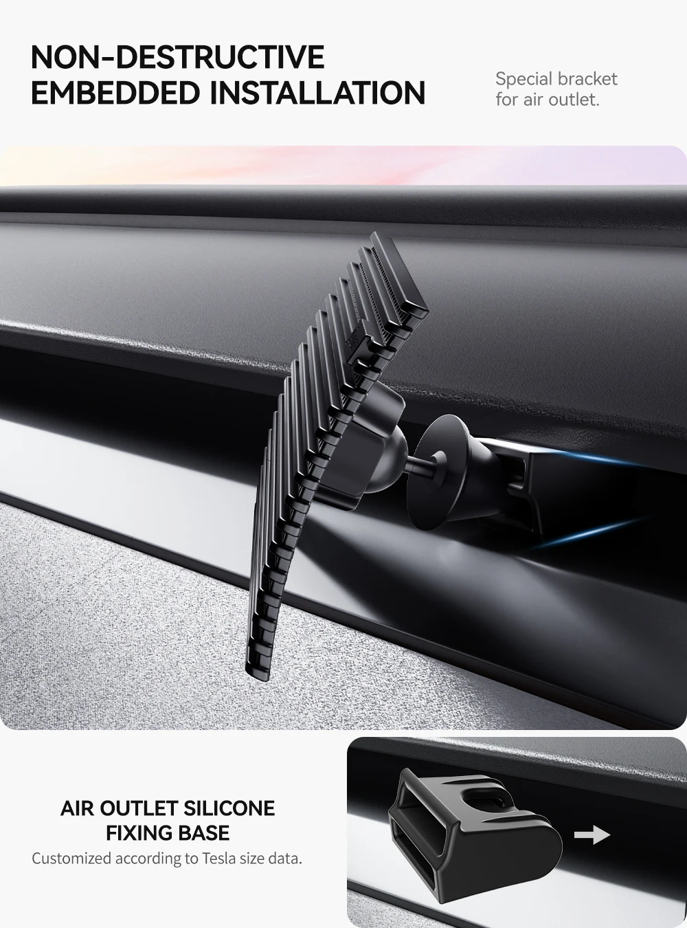 for Tesla Model Y 3 Juniper Highland 2019-2025 Air Vent Outlet Anti-Direct Blowi
