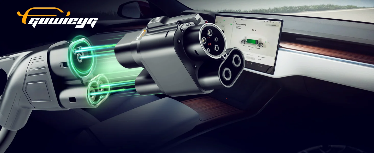 CCS2 to CCS1 EV Charging Adapter