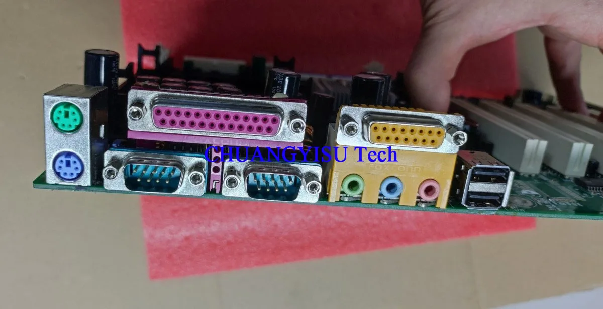 ATX Socket 478 Motherboard MS-6531 1 ISA 1 AGP 2 COM 5PCI SD RAM Memory Slots AGP Discrete Graphics