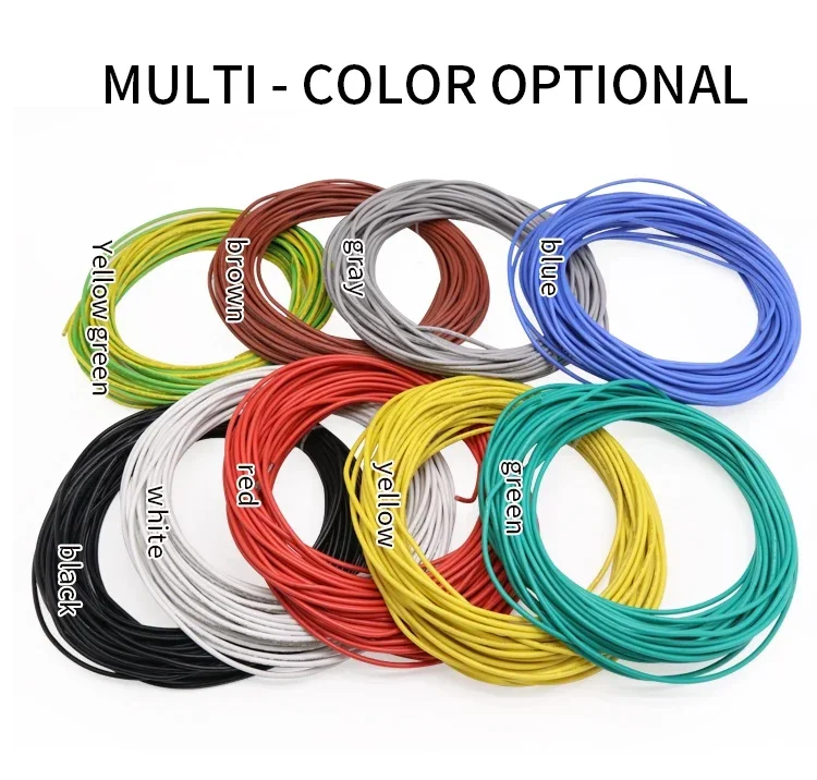 サルさんの專用 2/5/10M UL3135 Wire Silicone Insulation Tinned Copper 30 28