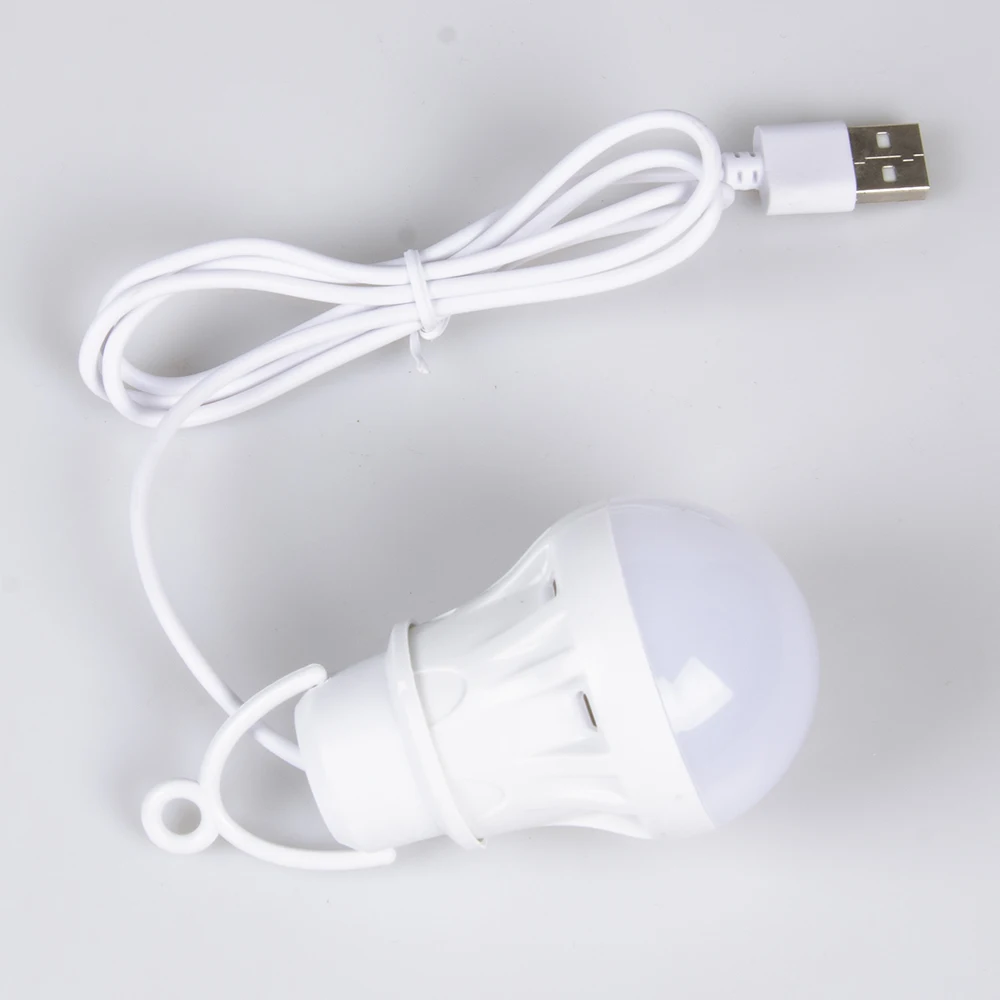 ZK50 LED Light Portable 5W Light Bulb Student Reading Learning Camping Outdoor Lighting Camping Mini USB Pendant led light mini led light