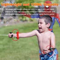 Superhero Squirt Water Gun, Spider Web Shooters Toy, Summer Outdoor Toys for Kids, Wrist Water Sprayer Toy , Backyard Fun Gift 4