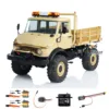 1/10 LESU 4x4 RC Off-Road Vehicle RAVE-UM406 Remote Control Climbing Truck Car TOUCAN DIY Painted Finished Winch Outdoor Toys 1