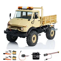 1/10 LESU 4x4 RC Off-Road Vehicle RAVE-UM406 Remote Control Climbing Truck Car TOUCAN DIY Painted Finished Winch Outdoor Toys 1