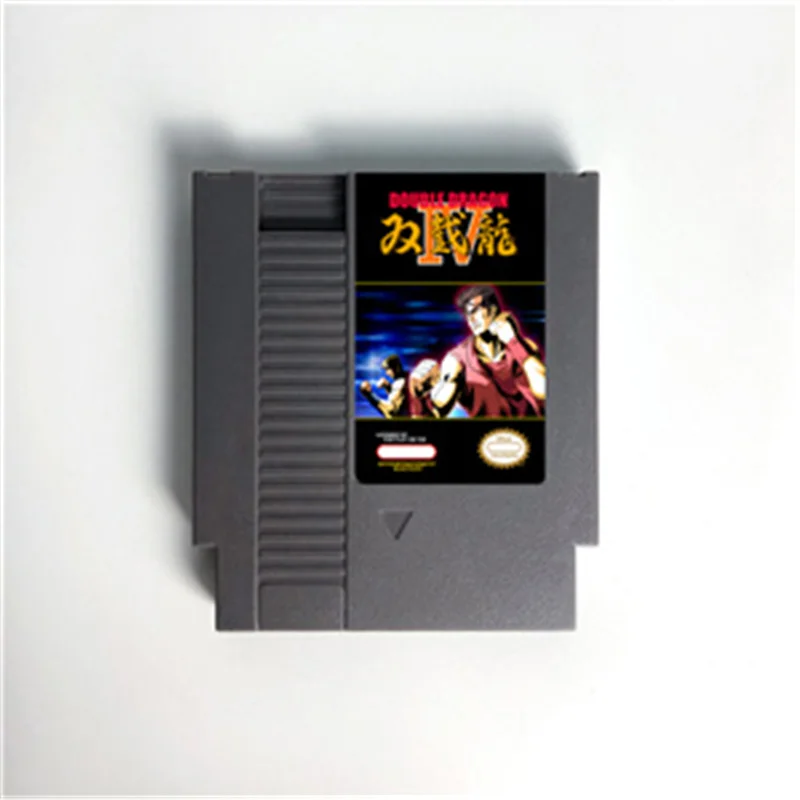 Carrello Da Gioco Double Dragon Iv Per Console A 72 Pin Nes