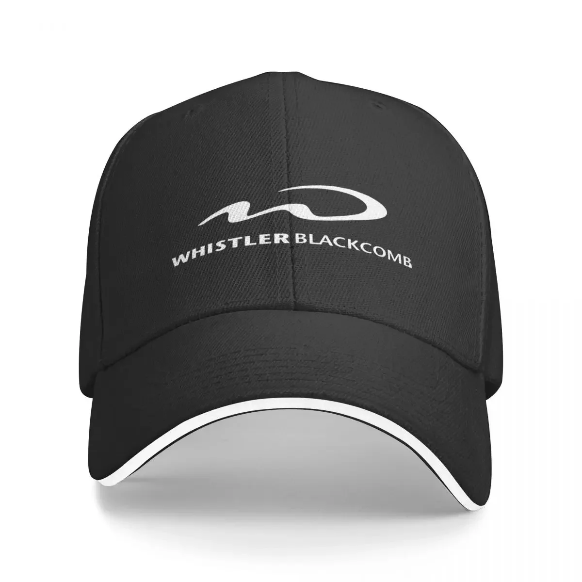 

Whistler Blackcomb Resort, Canada - White Writing Baseball Cap dad hat foam party Hat Hats Man Women's