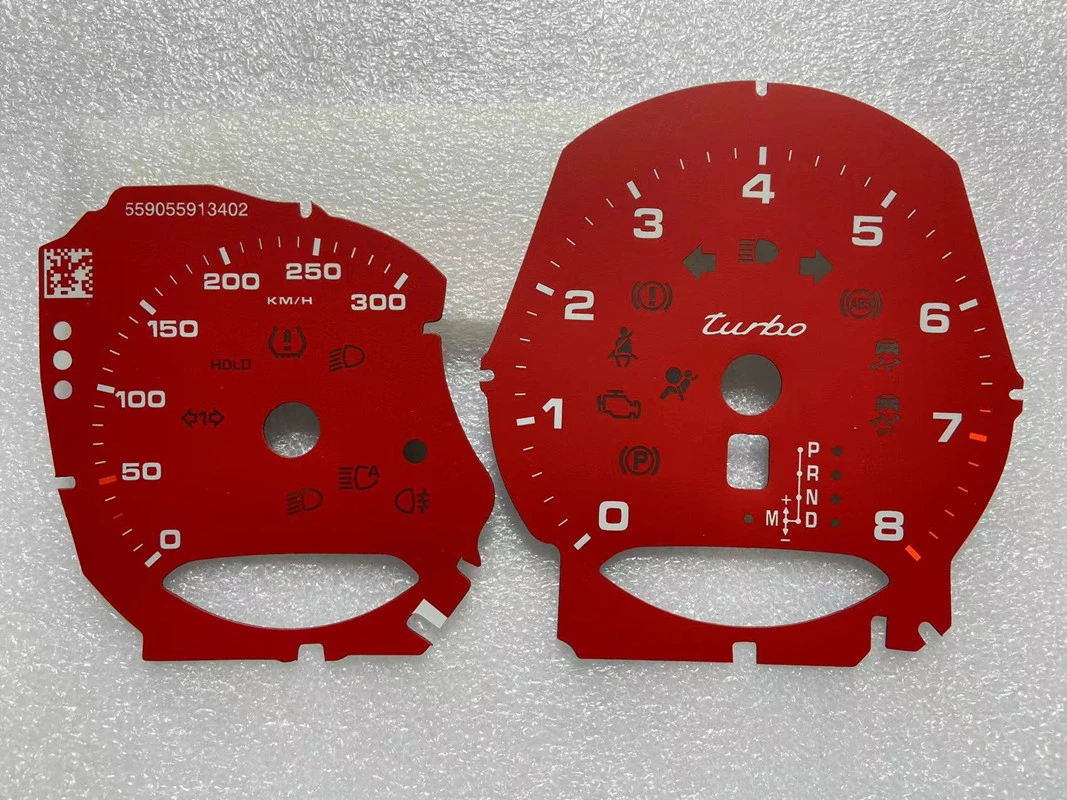 Instrument Cluster Gauge Face For Porsche 981 982(718) Boxster Cayman