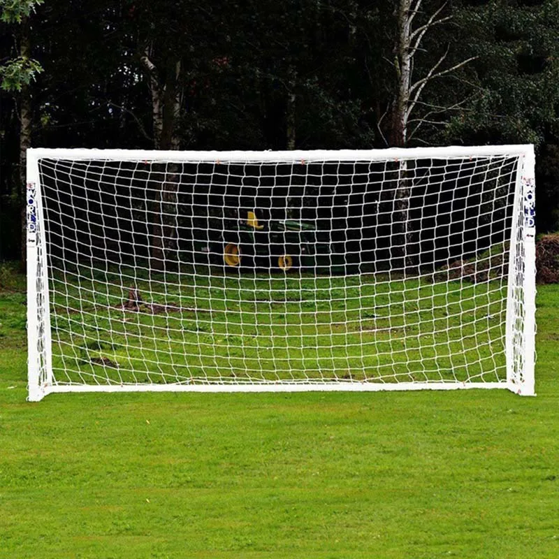 

Full Size Football Net For Soccer Goal Post Junior Sports Training 1.8M X 1.2M 3M X 2M Football Net Soccer Net High Quality Hot