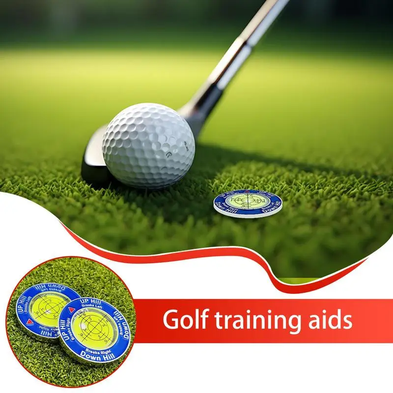Golf Training Green Reader Horizontal Bubble Golf Training Green Reader Precise Reading Aid Portable On-Course