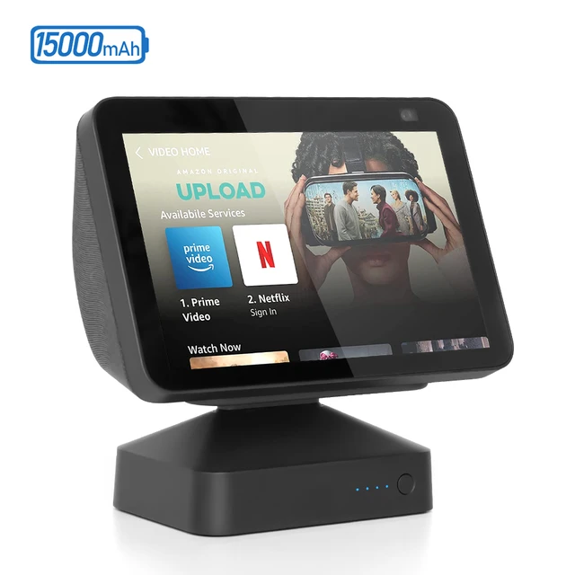 Echo Show 8 (3rd Gen) Adjustable Stand with USB-C Charging