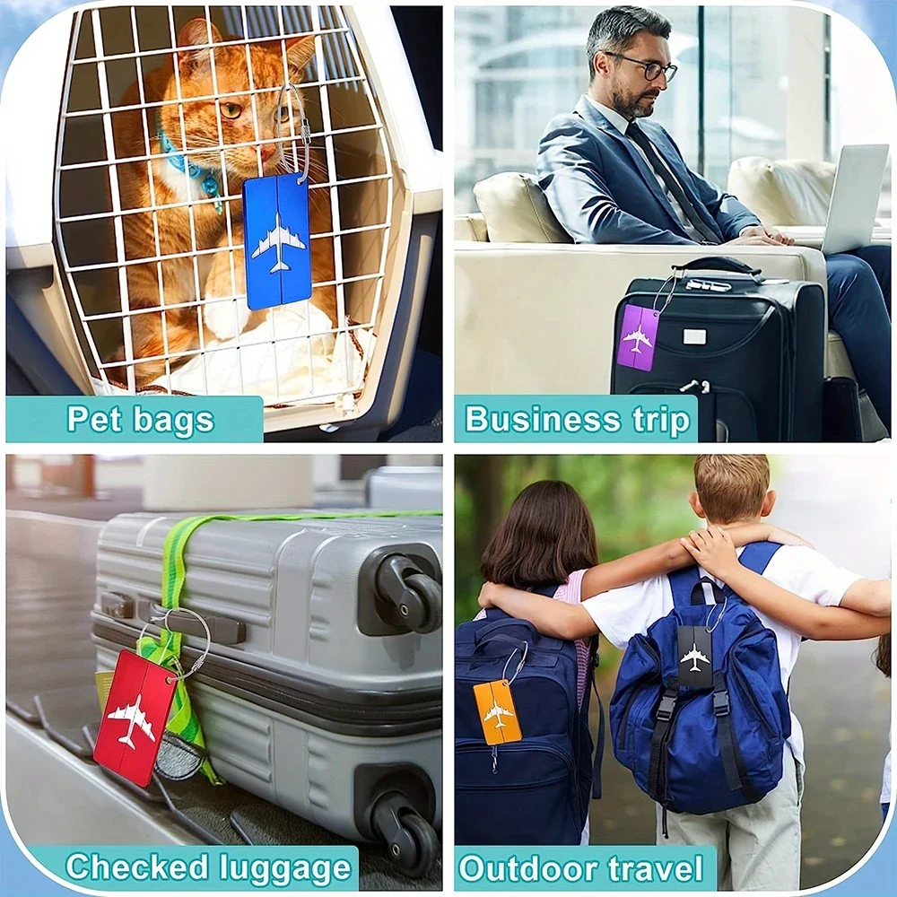 Aluminum Luggage Tag 4