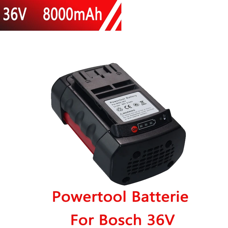 Akku Schlagschrauber 5.0Ah Li-ion Akku Für Bosch 36V System GSR GBH GSB 36 V -Li Li-Ion Akku Für GSB GSR GBH