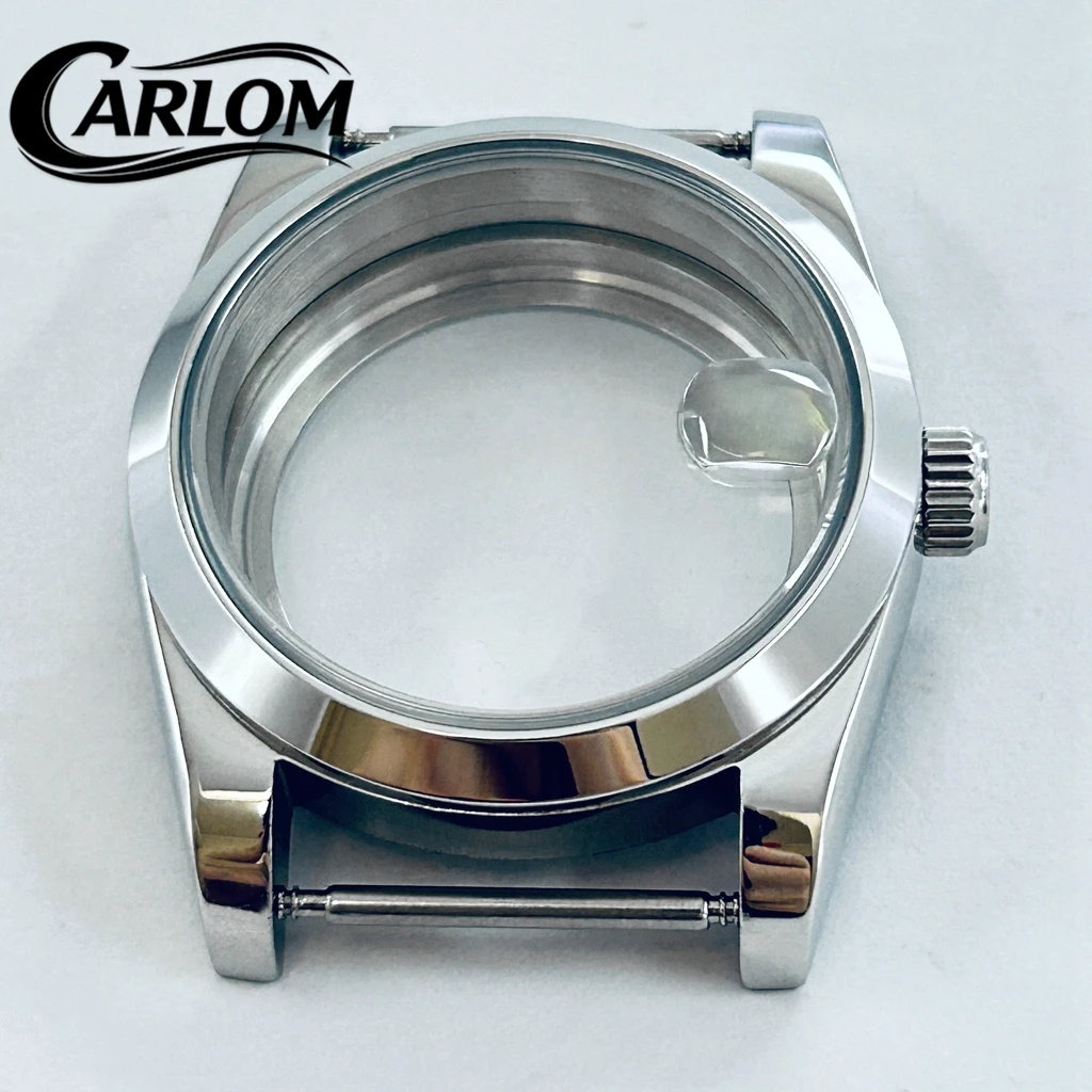 Waterproof Sapphire Glass Watch Case with Bevel Edge Bezel (36mm/40mm)