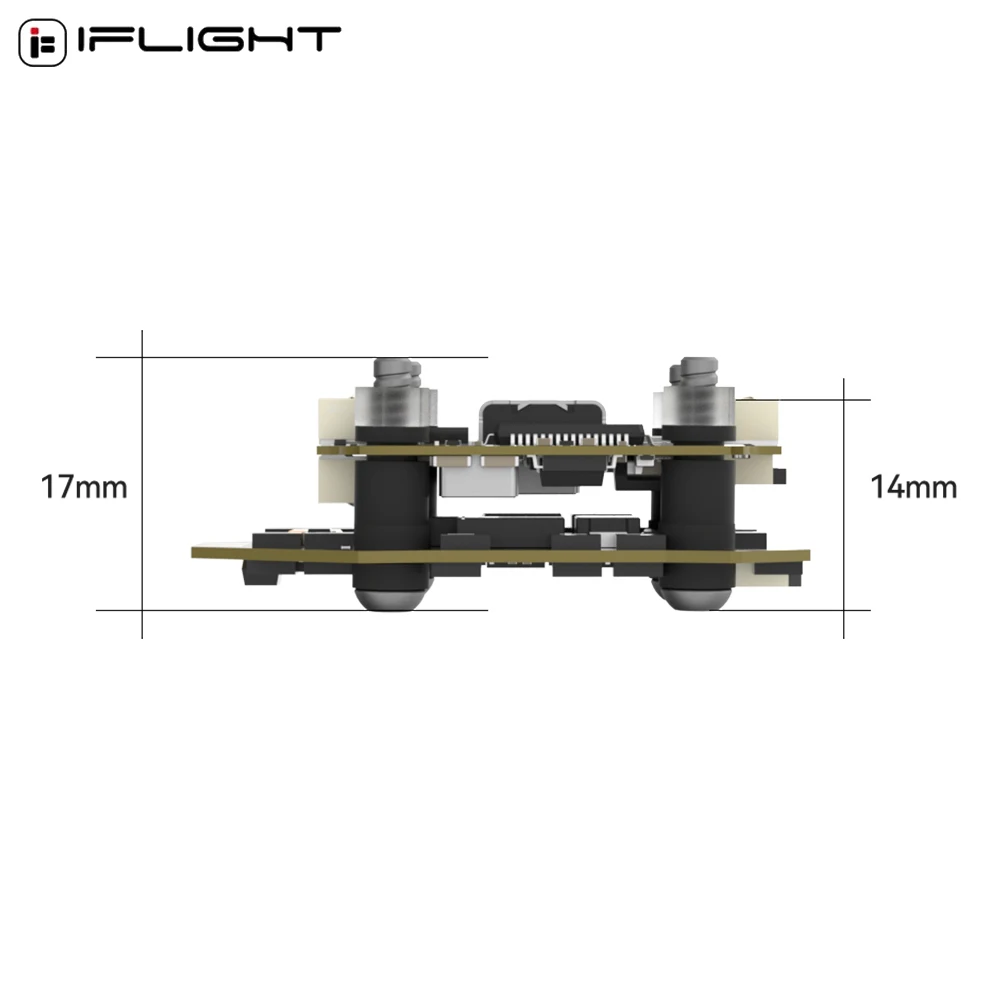 รูปสินค้า ชุดควบคุมโดรน IFlight Borg Mini F7 60A สำหรับ FPV
