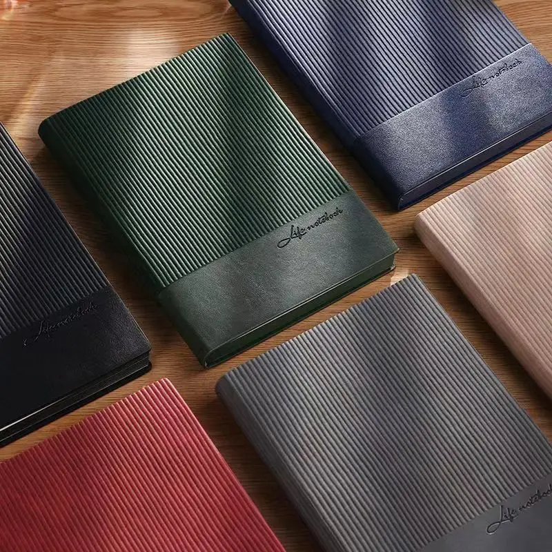 Logo Name Customize A5 Notebook Notepad Big B5 Sketch Book PU Diary Journal School Office Supplies Student Gift 2 S58ed83580e82414390abdbe1f8609598d