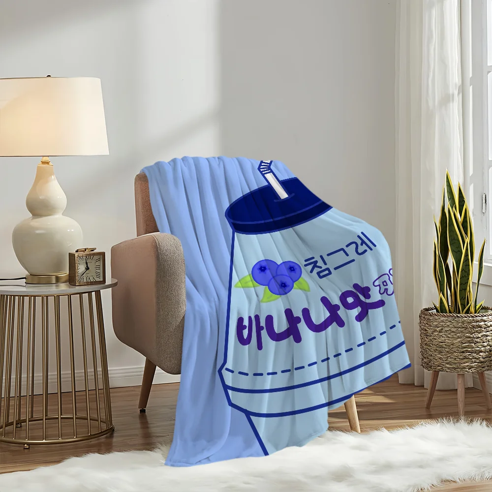 Funny Cute B-Binggrae Blanket Plush Nap Sofa rug for Living Room Warm Office Bedroom Birthday Home Travel Kid Gifts 4