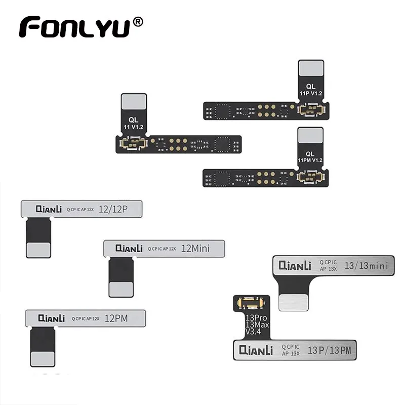 Qianli Battery Flex Cable Fpc Linea Di Volo Esterna Piccola Scheda Per 11 12 13 Pro Max Series Per Copy Power/Icopy Plus/Apollo One
