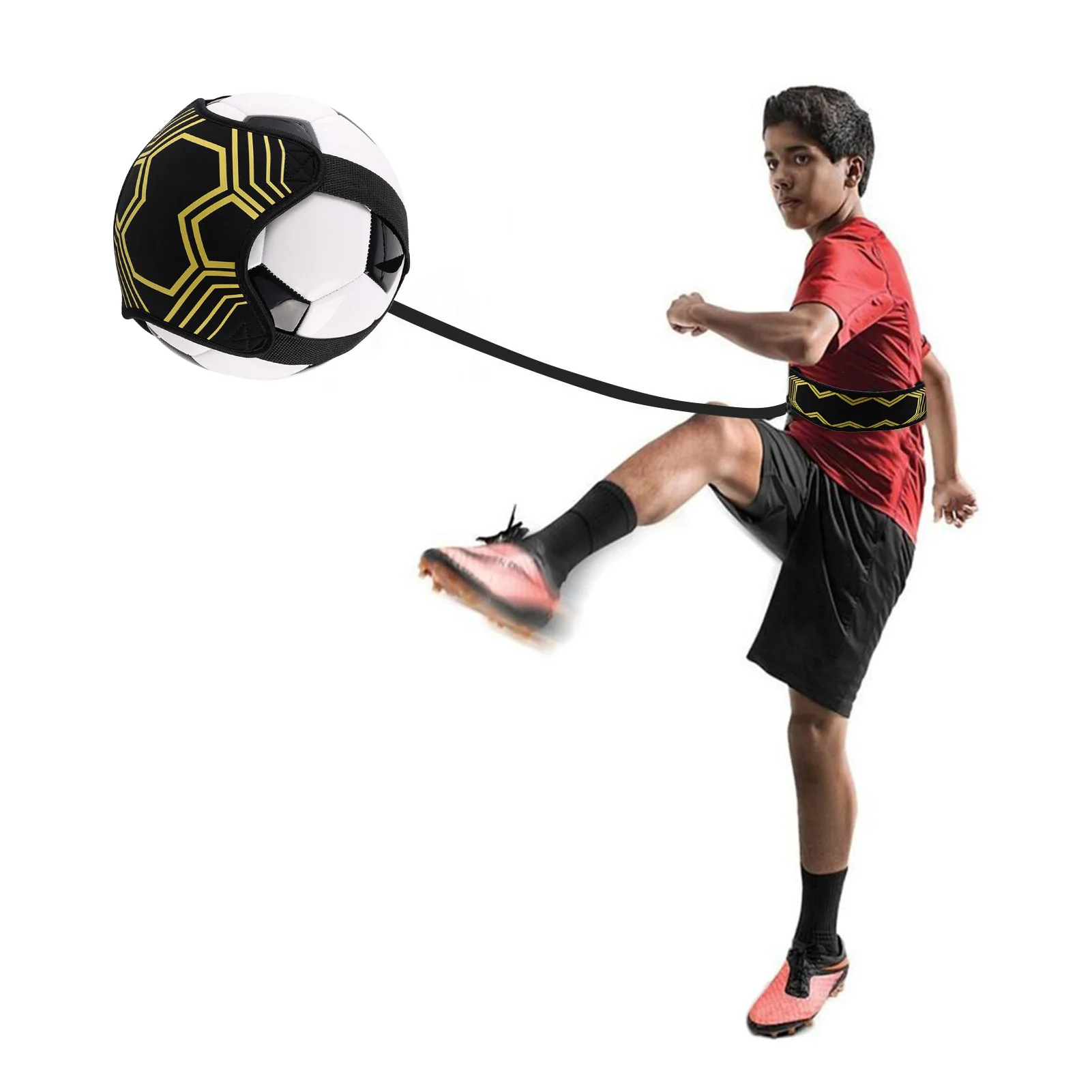 Football Kick Trainer Useful Soccer Practice Training Aid For