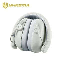 Infant Noise - Canceling Ear Protection Comfortable Adjustable Earmuffs for Concerts and Fireworks (White)