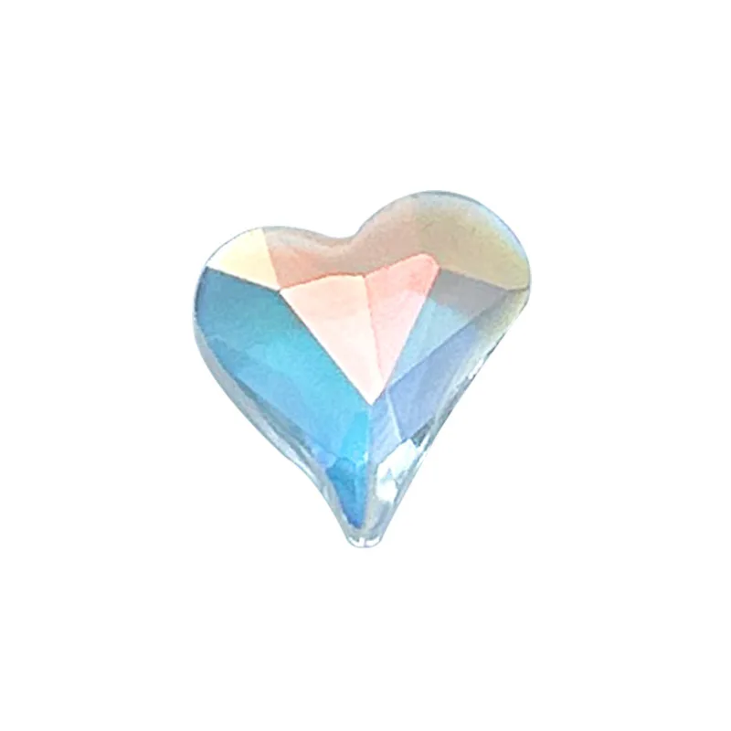 네일 아트 스파클 크리스탈 스톤, 다중 모양 투명 오로라, 여름 네일 아트 라인석, 네일 장 DIY 공예, 20 개