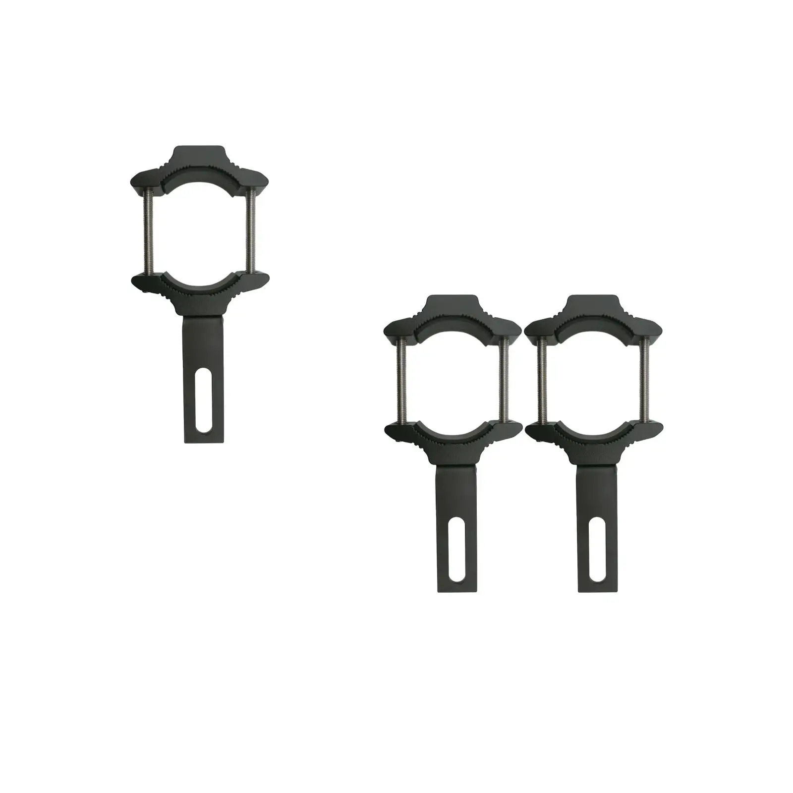 

Motorcycle Driving Light Mount Bracket Extention 25-52mm Versatile Black