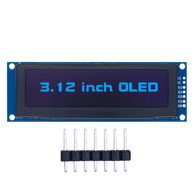 High-Resolution 3.12 OLED Graphic Display with SSD1322 Controller