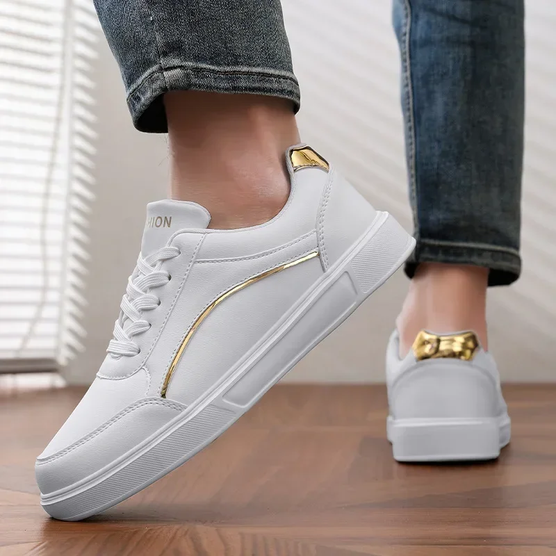 Men's Casual Sneakers Female Korean Version of The Hundred Small White Shoe Four Seasons Breathable Women's Platform Board Shoes