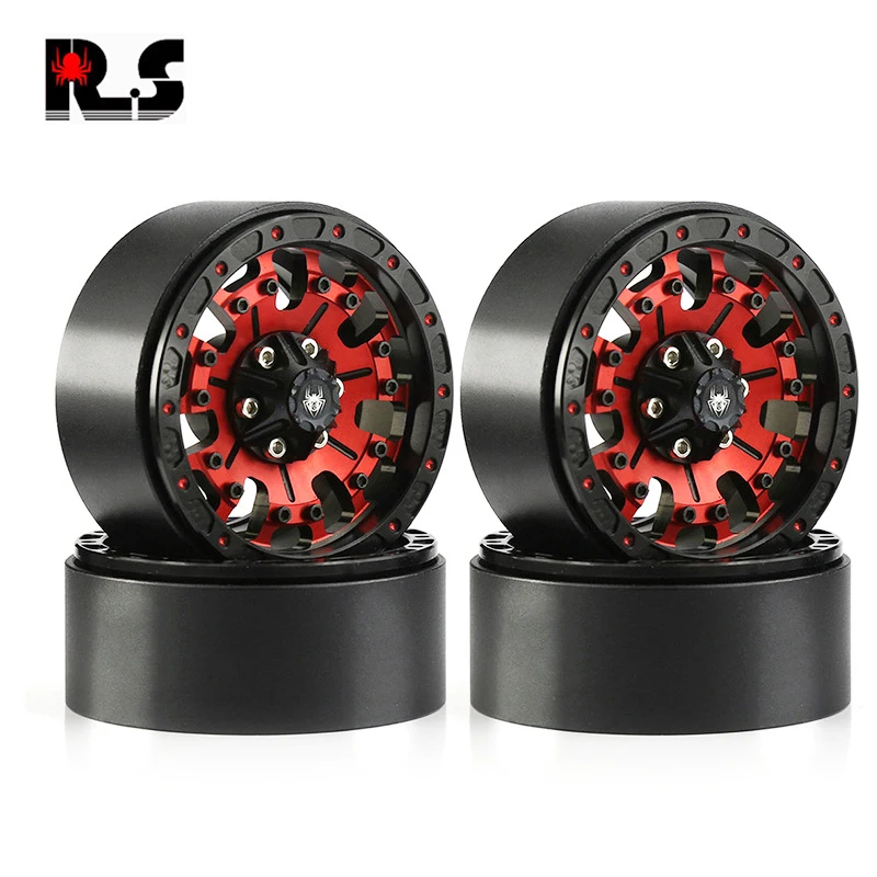 4Pc 1.9 Metal Wheel Rim Hub For 1/10 Hsp Redcat Rc4Wd Wraith Tamiya Axial Scx10 D90 Hpi Rc Car Spare Part Trx4 R98