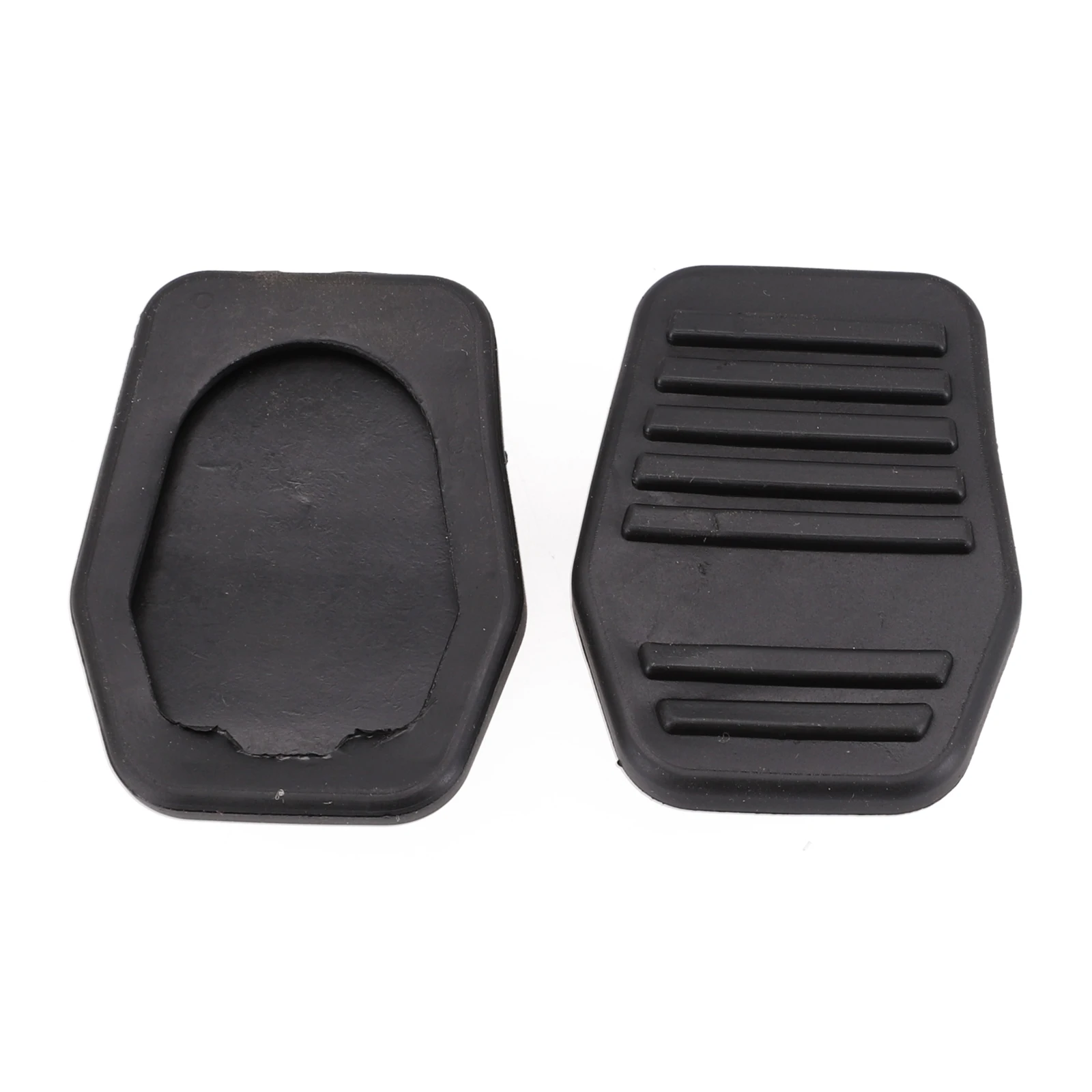 2pcs Rubber Pedal Pad Rubber For Ford MK6 MK7 Connect 02-14 94BB7A624AA Pedals Pads Parts Accessories