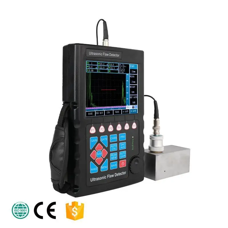 Non-destructive Digital Ultrasonic Flaw Detector In High Scan Range 0~10000mm For Different Metals
