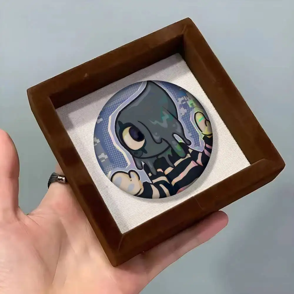 Dandy’s World Blot Cartoon Brooch - Handmade Anime Lapel Pin Badge for Backpack and Clothes Gifts