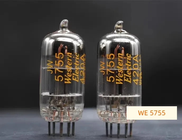 1pcs GHXAMP US WE 5755 420A Electronic Amps Vacuum Tube Use a Conversion Socket replace 12AX7 ECC83 Tube Audio