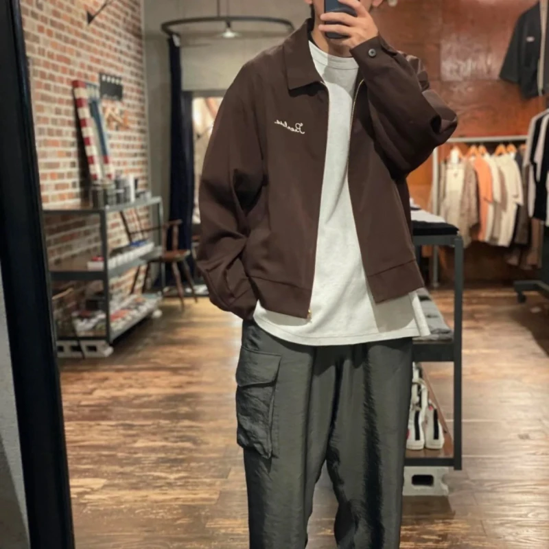 Visvim 24AW Alcan Jkt Wool Blend Embroidered Zipper Jaet