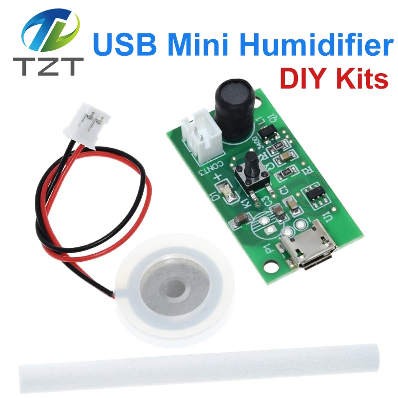USB Mini Humidifier DIY Kits Mist Maker and Driver Circuit Board Fogger