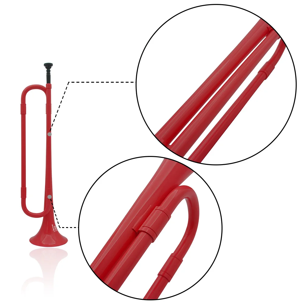 Youth Trumpet Bb ABS Plastic Young Pioneers Bugle Call Student Horn Kid Beginner for Brass Musical Instrument Performance Trumpet Instrument