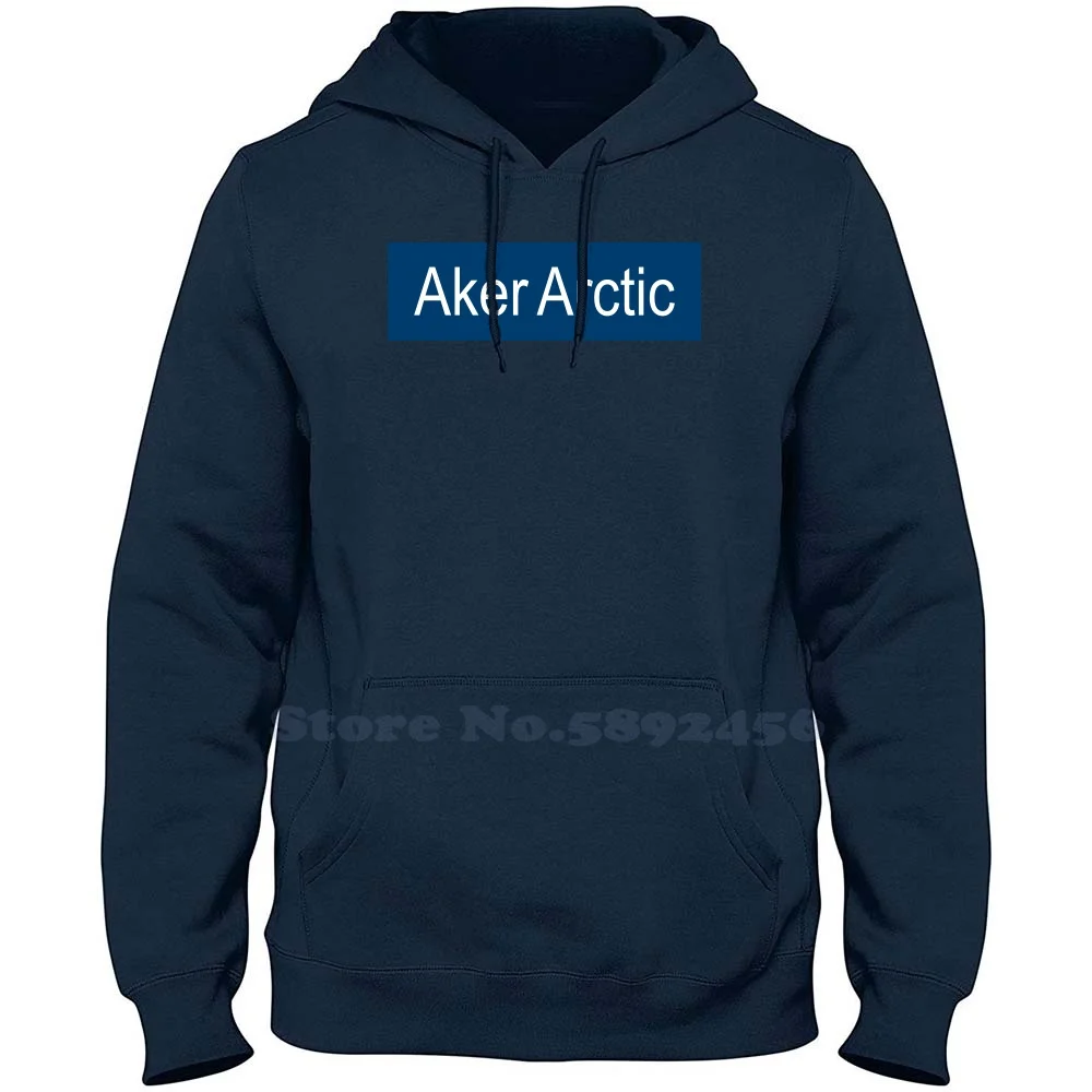 

Толстовка с логотипом Aker Arctic, толстовка из 100% хлопка, новый свитшот с графическим принтом
