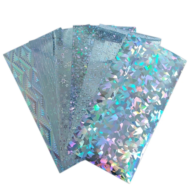 Holographics Adhesive Film Waterproofs Fishing Lure Tape 10Pcs