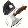 Mini Ax Knife Keychain Parcel Opening Tools, Sharp Mini Pocket Knife, The Best Gift for Family and Friends Camping Outdoor Tool 6