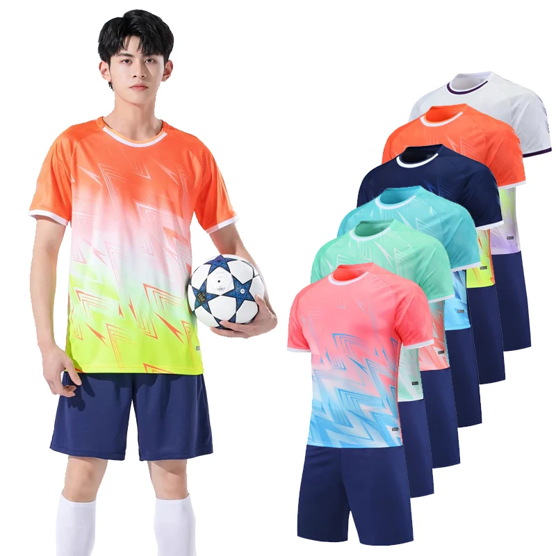 

camiseta futbol club Trainning T-shirt Adult Football shirt Quick Dry uniforms Men soccer jersey Custom futbol Match Jersey New