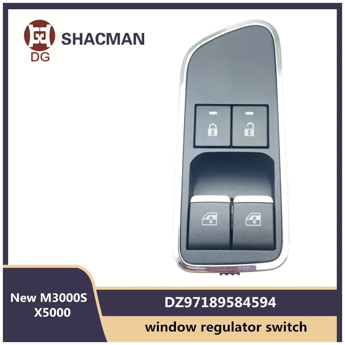 DZ97189584594 window regulator switch For SHACMAN New M3000S X5000 door button Original Parts