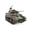 COOLBANK RC Tank 1/16 Scale 2.4ghz U.S. M5A1 Stuart Light Tank Model, Remote Control Tanks with Sound and Light  for Boys Adults 6