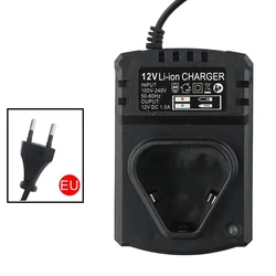 Universal Rechargeable Electric Drill Charger - US/EU Plug, 100 - 240V Adjustable Voltage (EU Plug)
