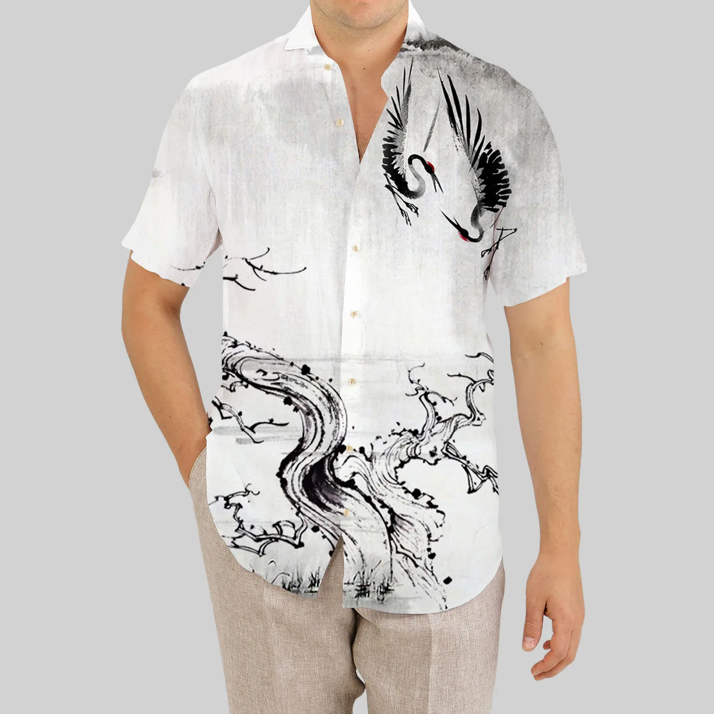 

Mens Work Shirts and Blouses Men's Clothing for Men Clothings Men's Clothing Promotion Free Shipping Vintage Shirt Harajuku Top